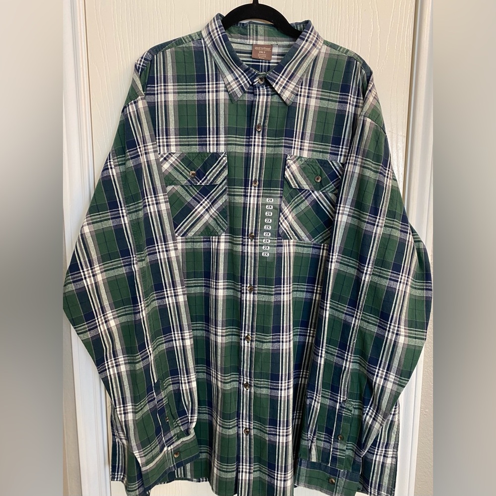 Men’s Great Northwest button up shirt size 2XLT
